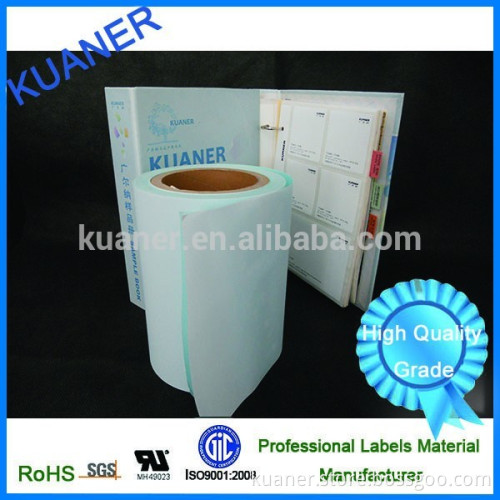 Polypropylene special self adhesive labels